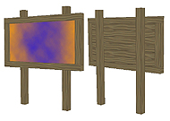 Medium Horizontal Sign